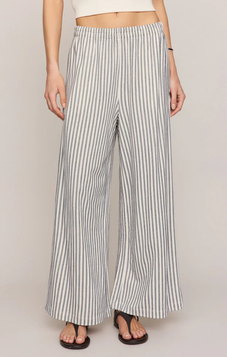 Z Supply | Scout Knit Stripe Pants | Eclipse