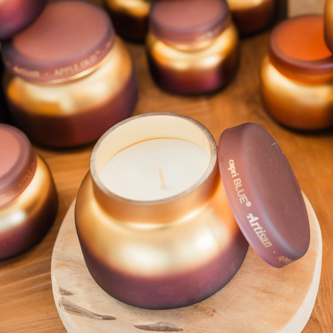 Capri Blue | Tuscan Radiance Signature Candle | Apple Oud