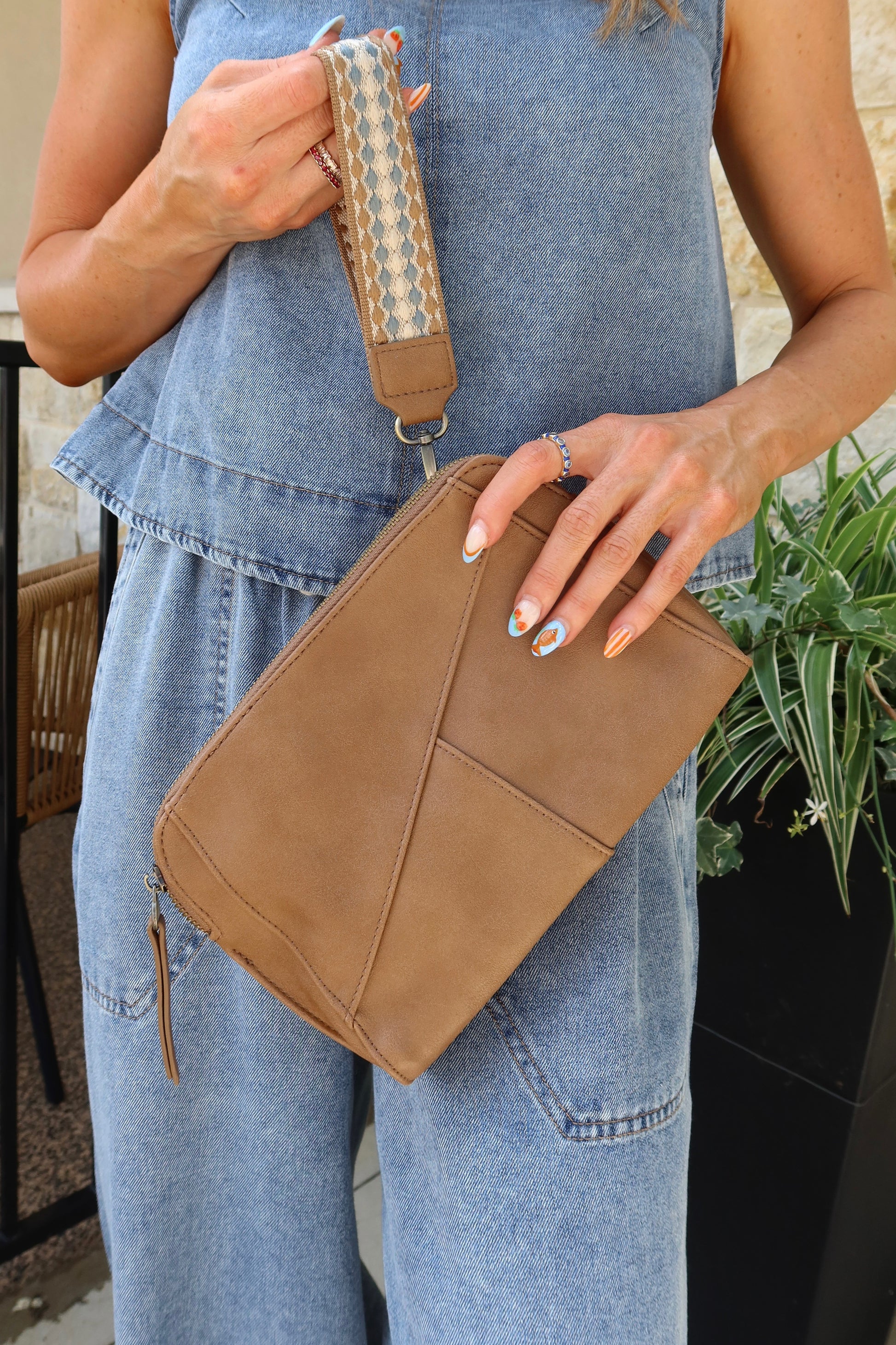 Gigi Crossbody Bag | New Tan