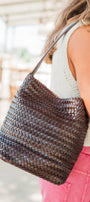 Toren Luxe Tote | Chocolate