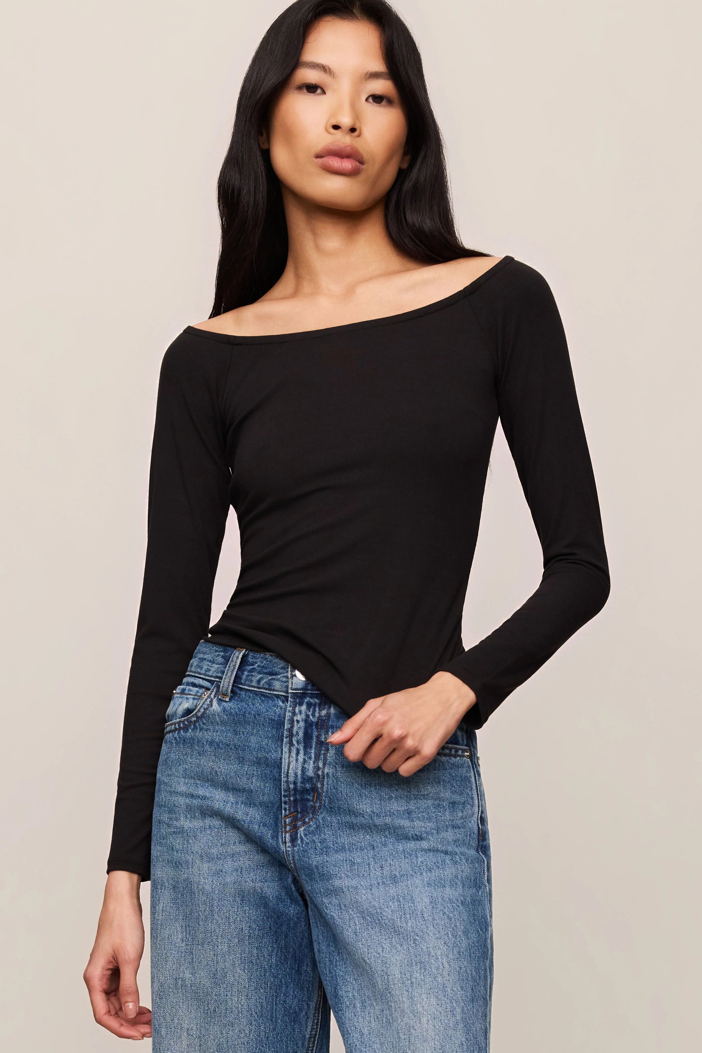 Sabrina Top | Black