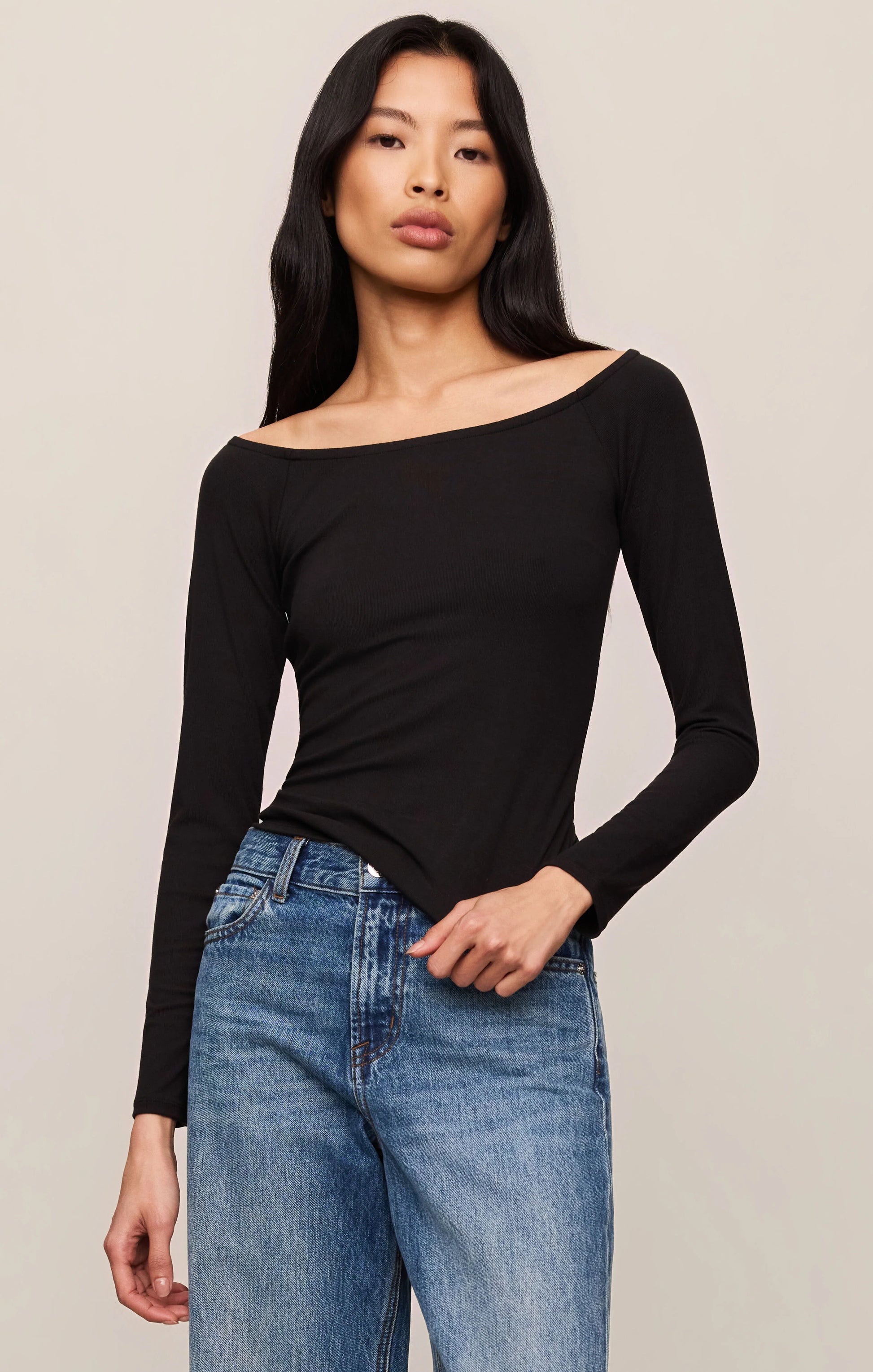 Sabrina Top | Black