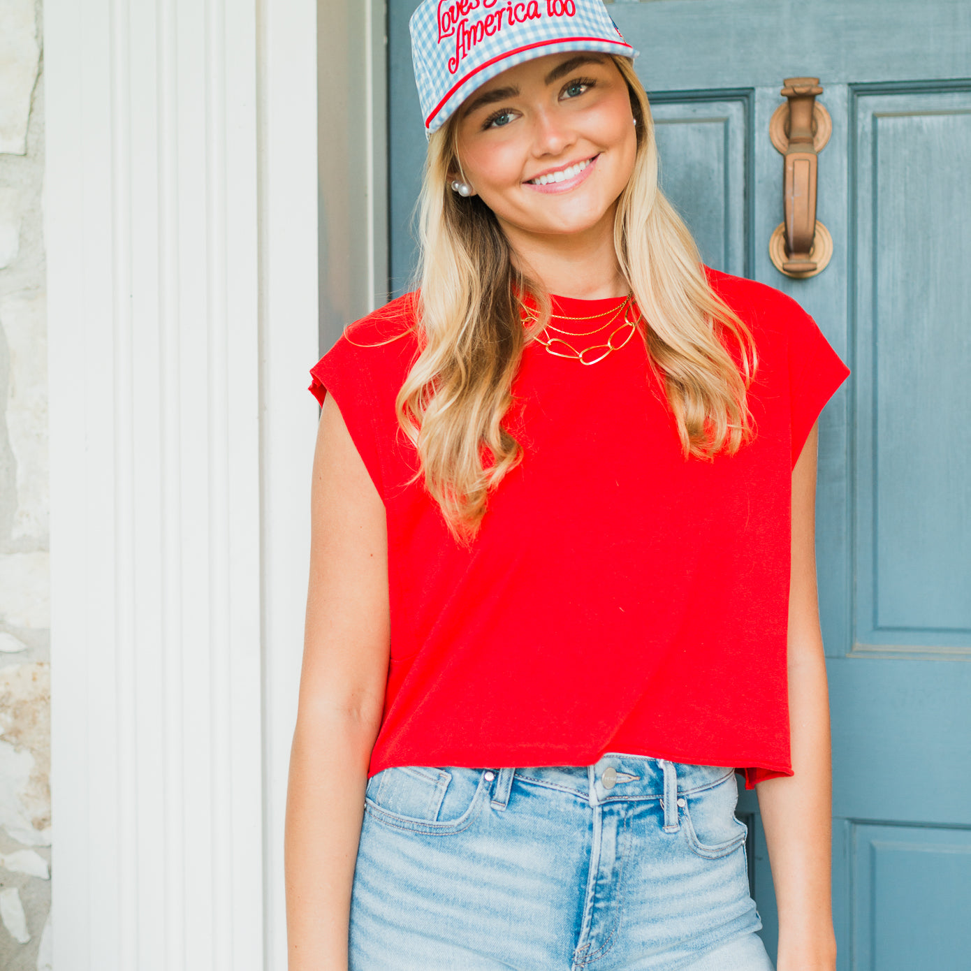 Millie Top | Red