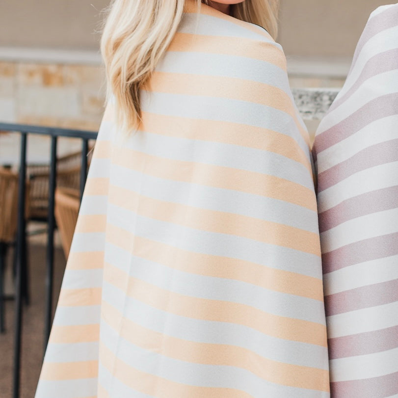 Geometry Beach Towel | Cabana Yellow