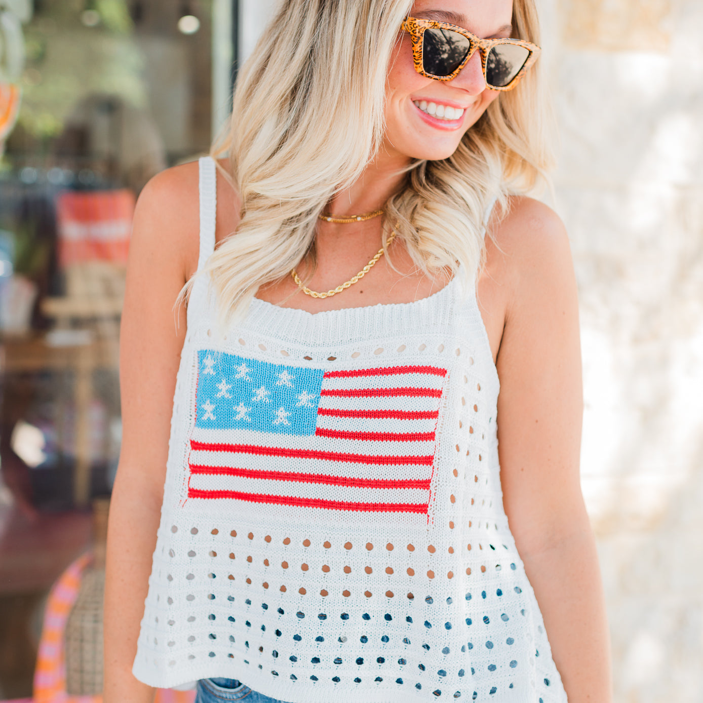 Land of Liberty Tank | Crochet Flag