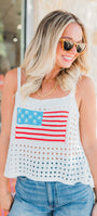 Land of Liberty Tank | Crochet Flag