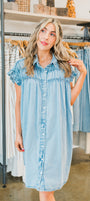Molly Bracken | Bon Voyage Dress | Denim