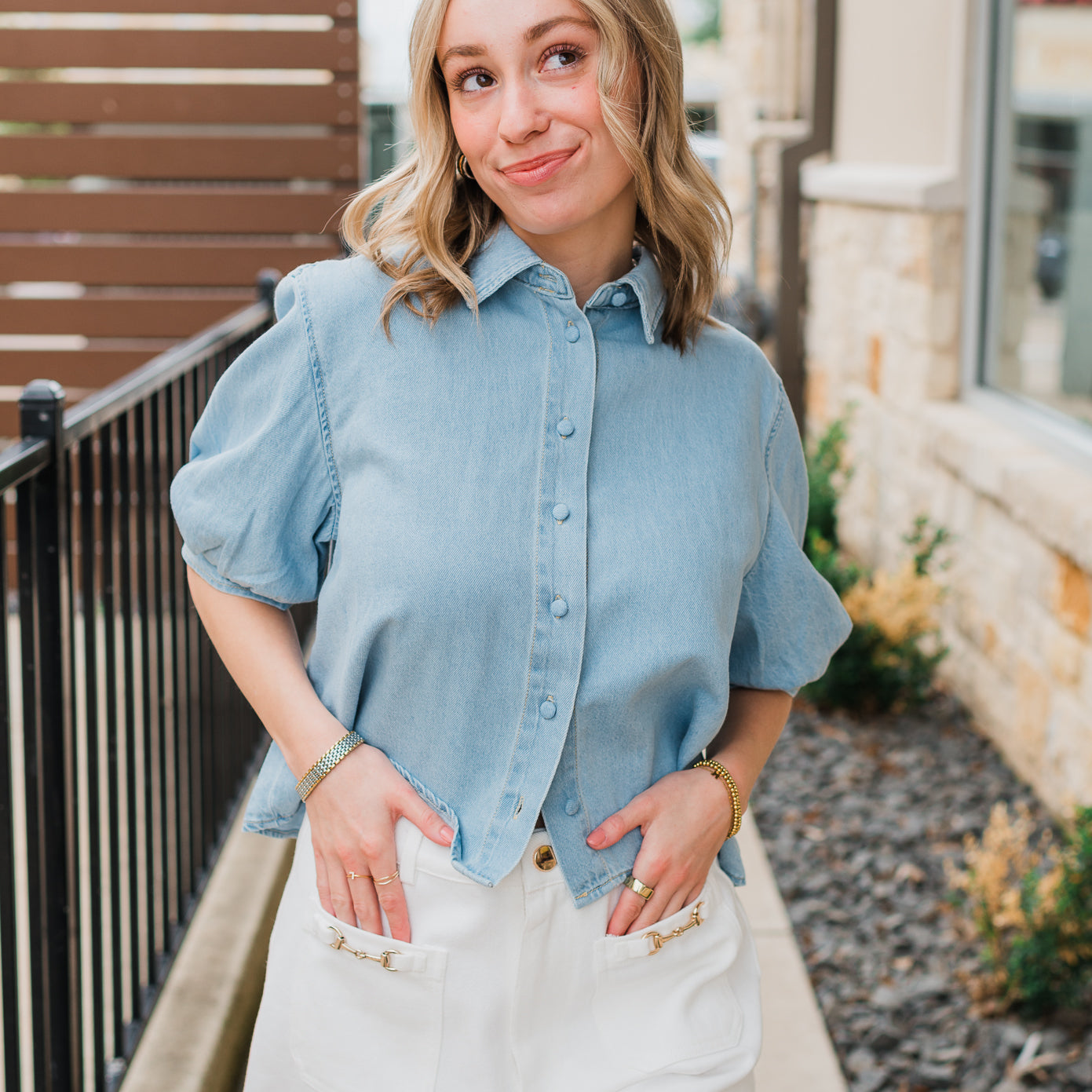 Harley Top | Denim