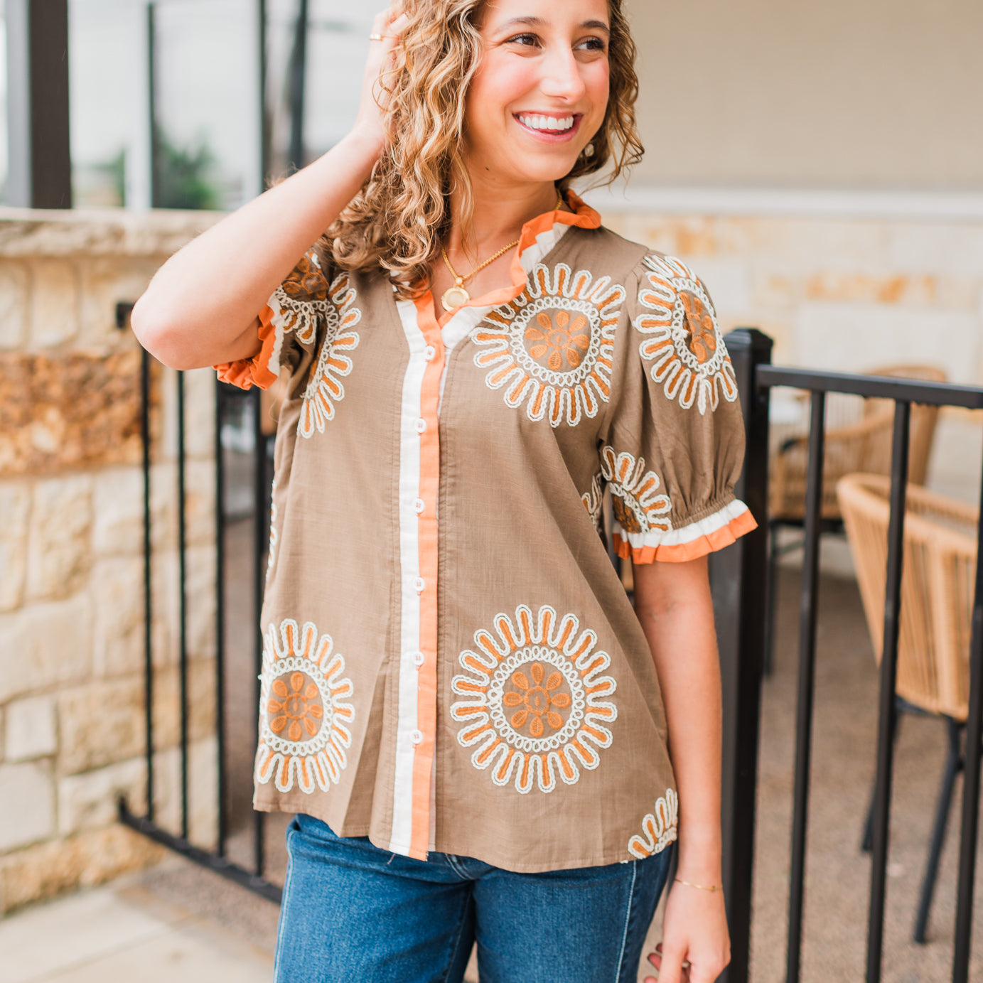 Kaelyn Top | Mocha