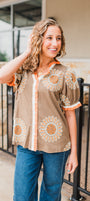 Kaelyn Top | Mocha