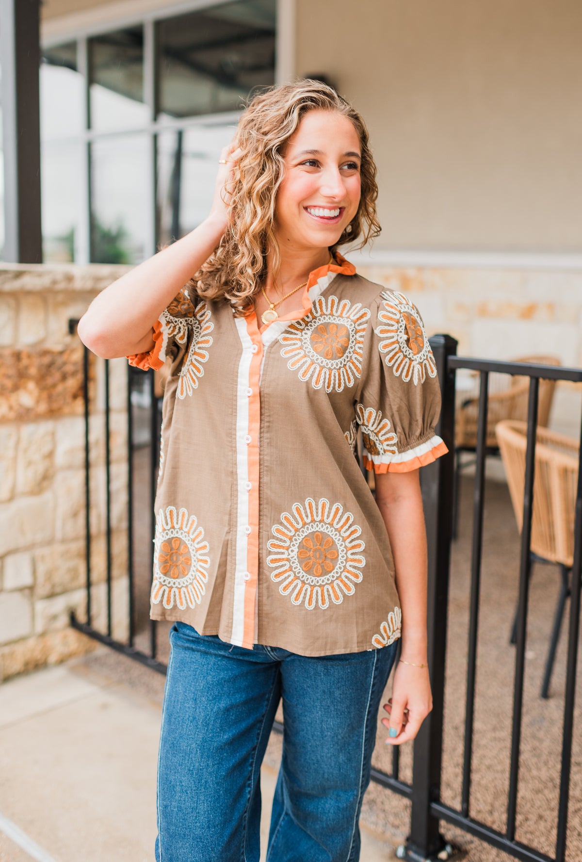 Kaelyn Top | Mocha