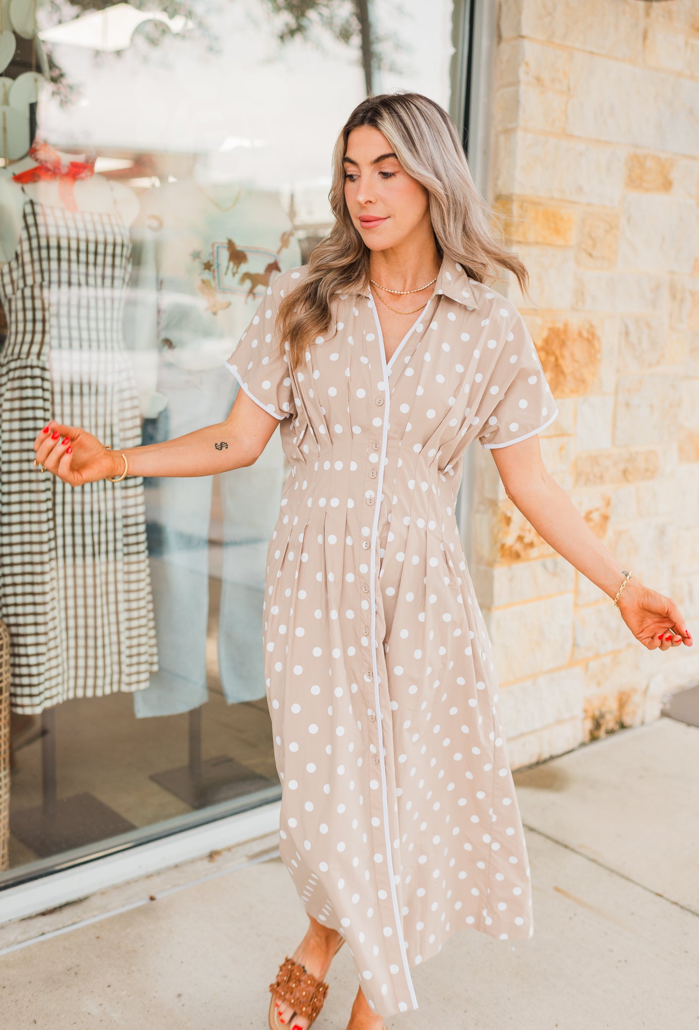 Marley Dress | Polka Dot