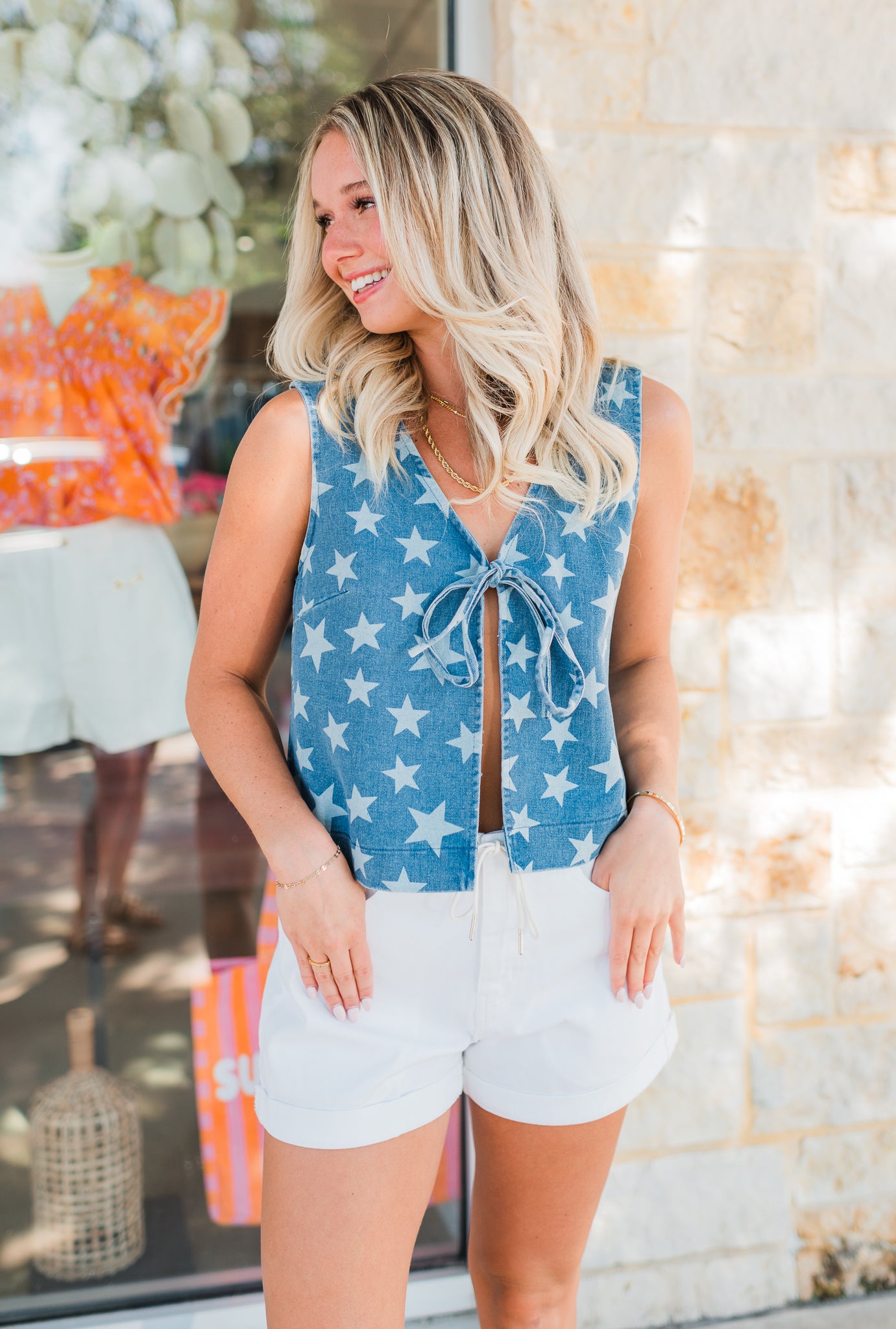 Starstruck Vest | Denim