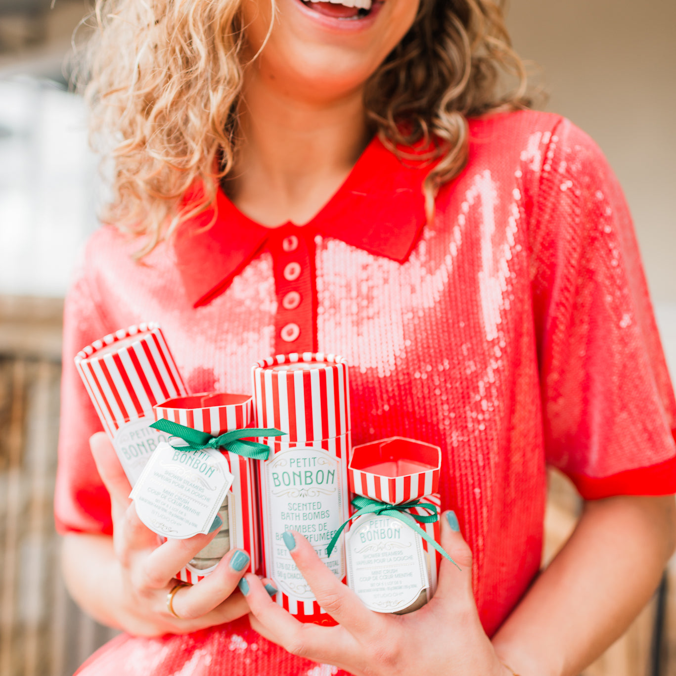 Bath Bombs | Holly Berry Red