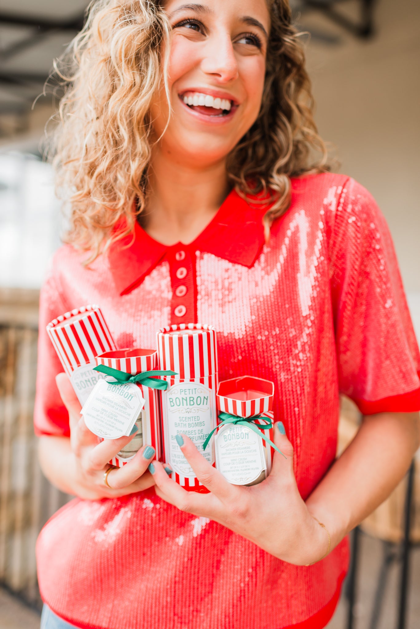 Bath Bombs | Holly Berry Red