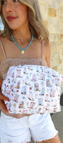 Large Makeup Bag | Daisy Boots
