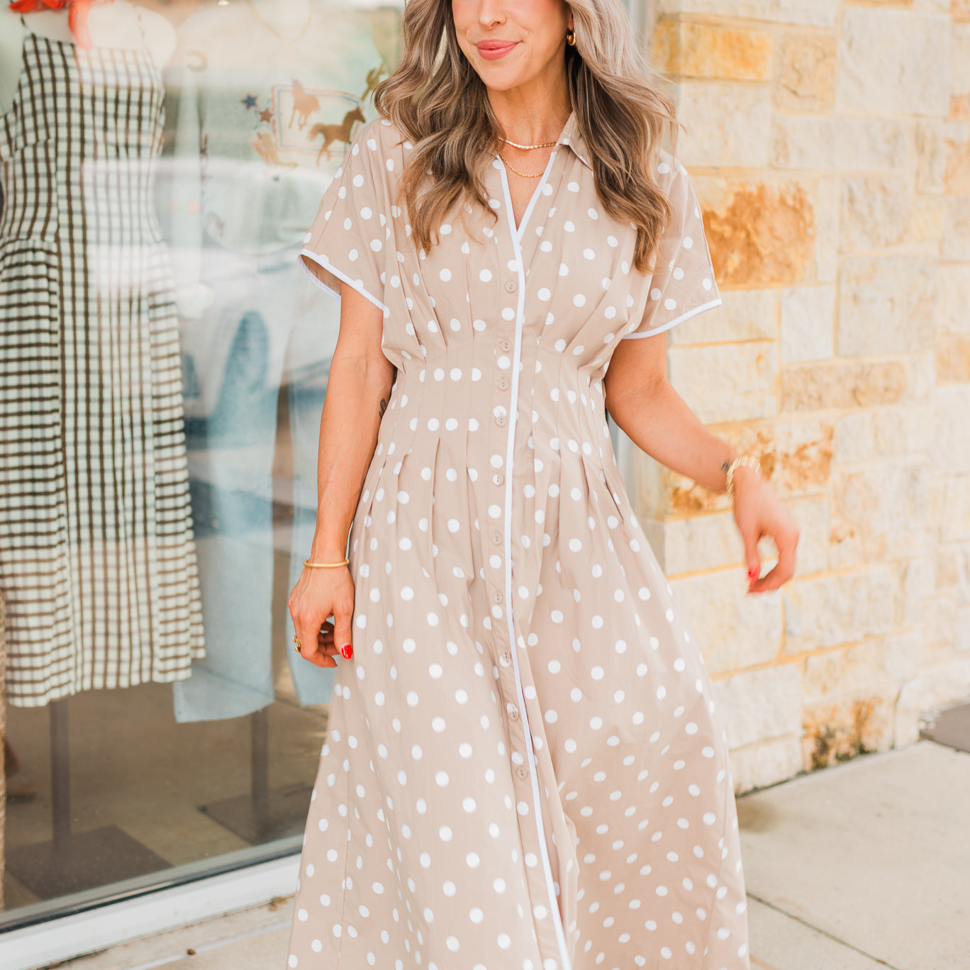 Marley Dress | Polka Dot