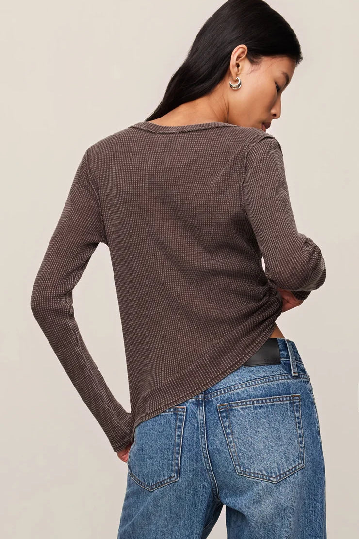 Arlet Mini Thermal Top | Dark Chocolate
