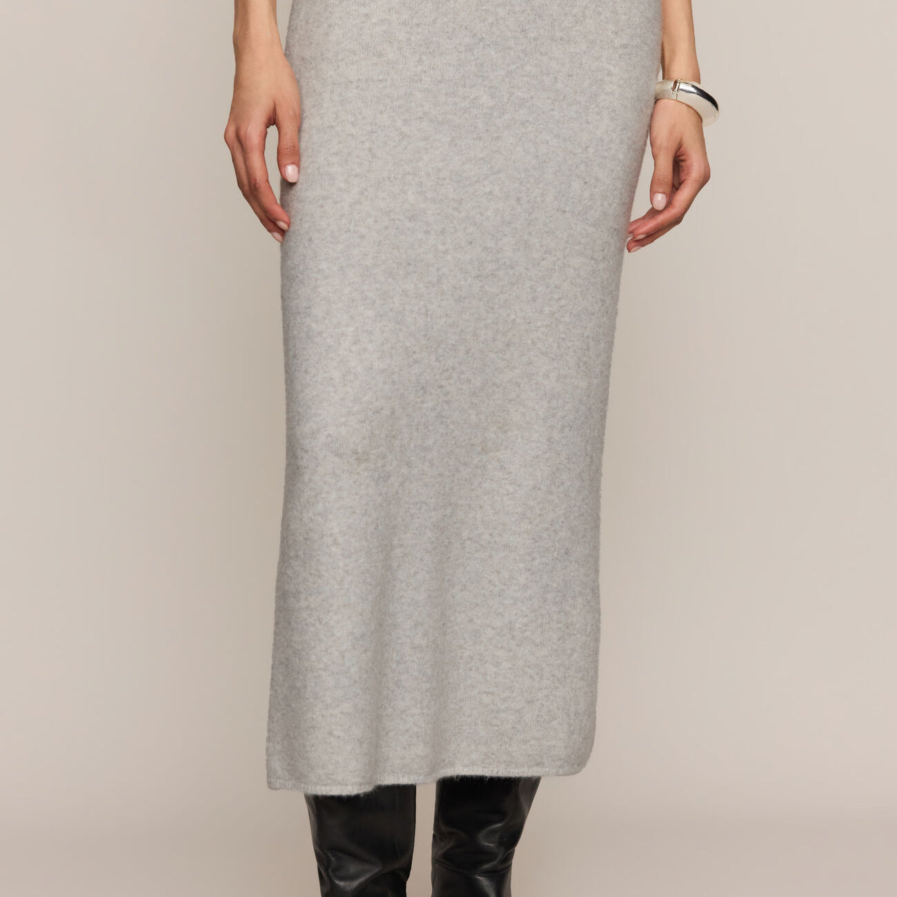 Z Supply | Cozy Moment Skirt | Feather Grey