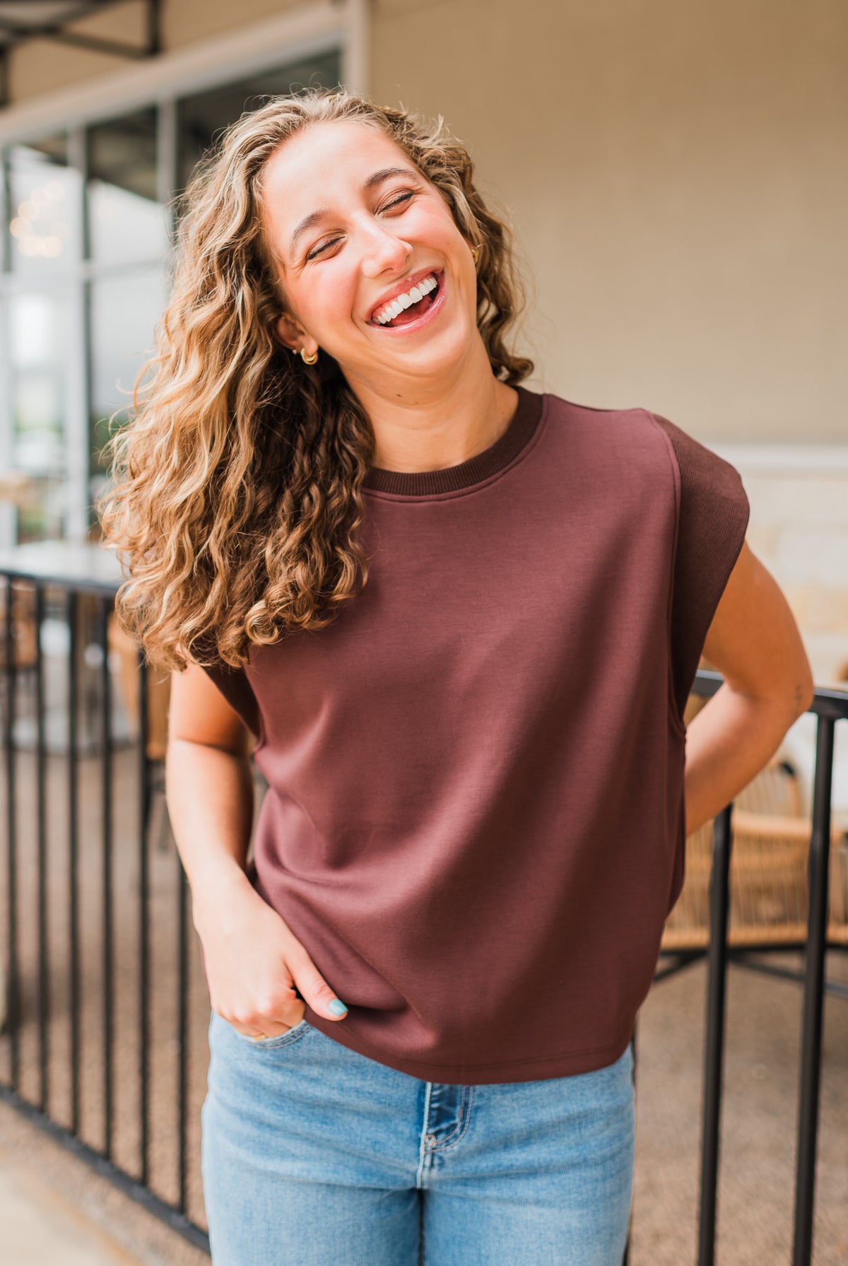 Mylie Top | Brown
