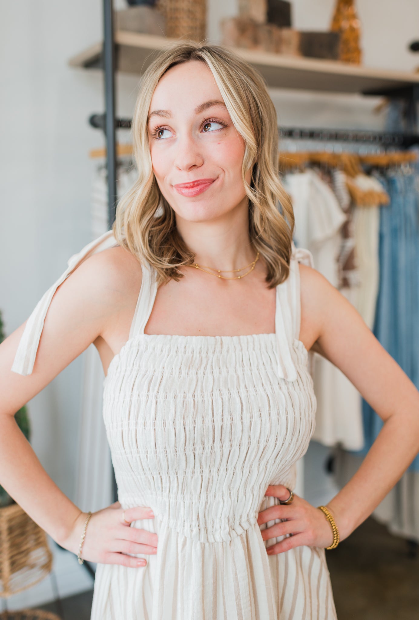 Aloha Dress | Light Taupe