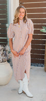 Albany Dress | Caramel