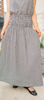 Z Supply | Brooke Gingham Skirt | Black