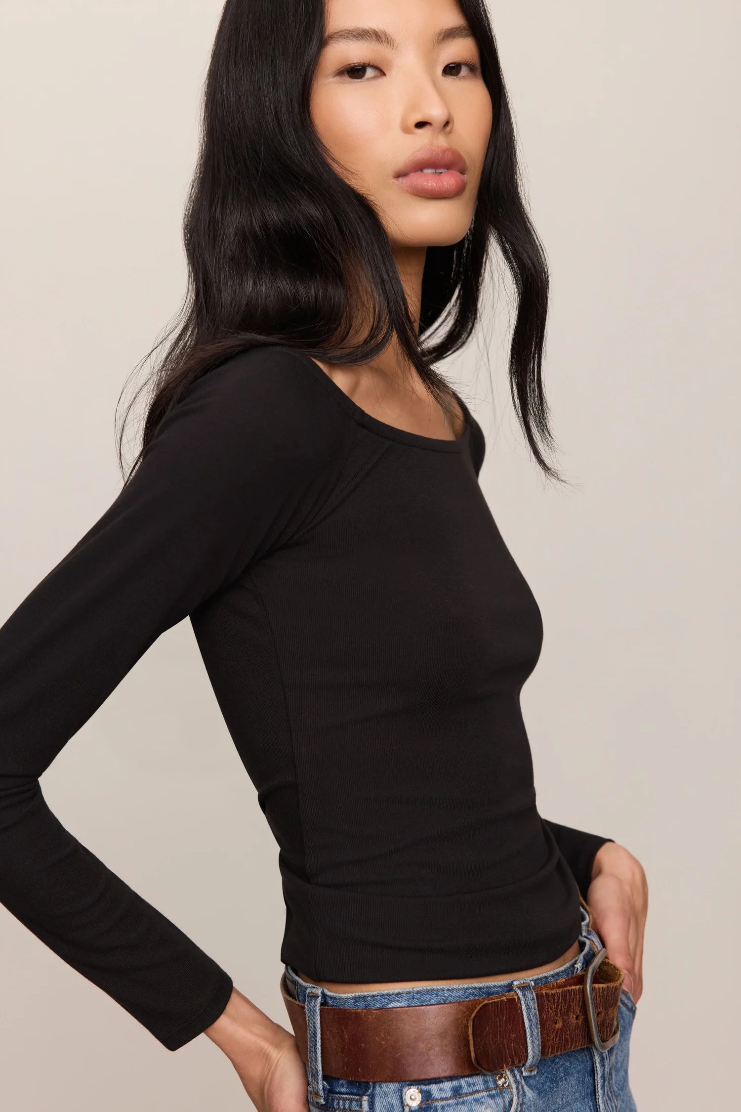 Sabrina Top | Black