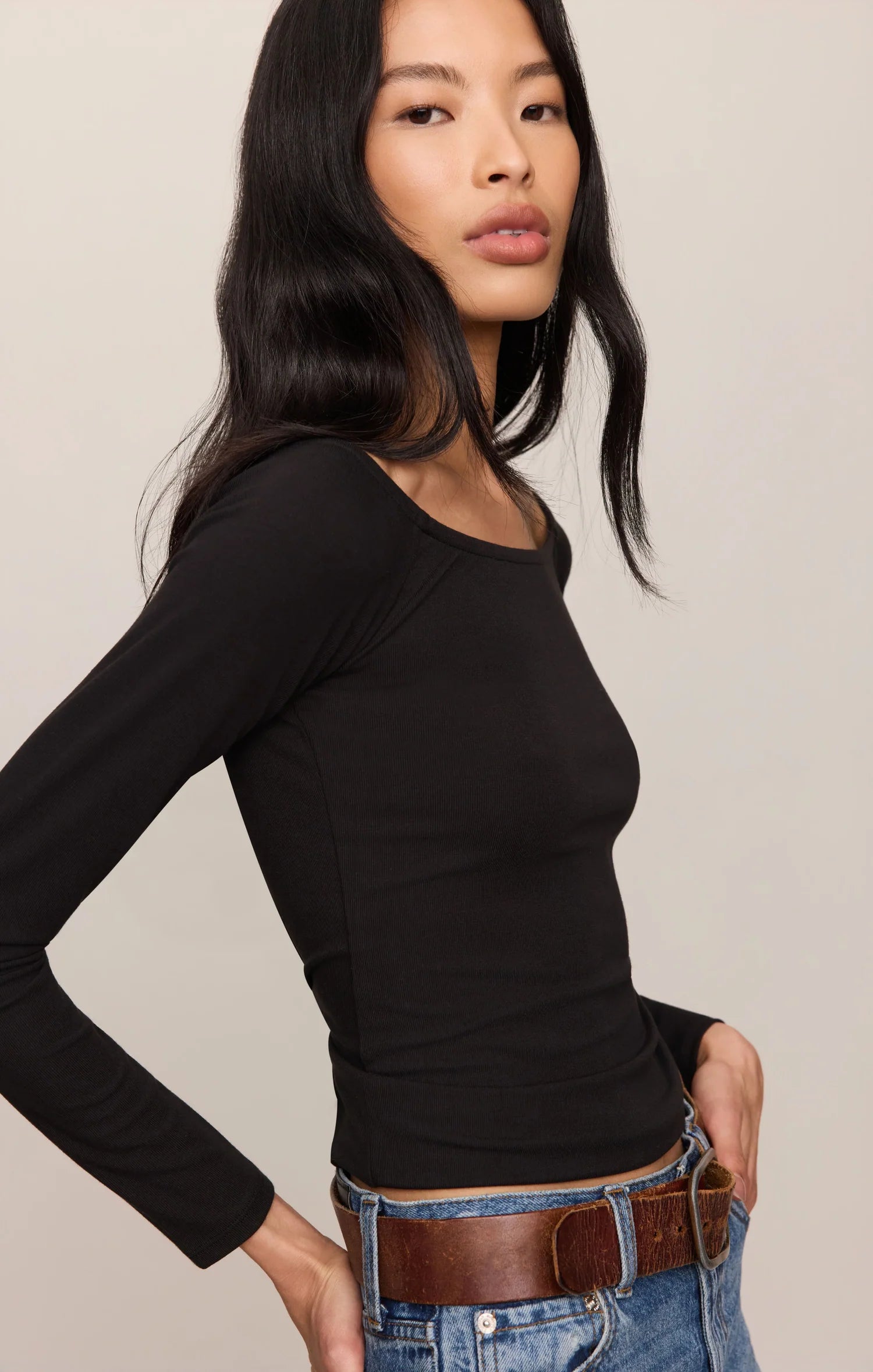 Sabrina Top | Black