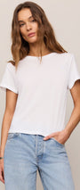 Tourist Jersey Tee | White