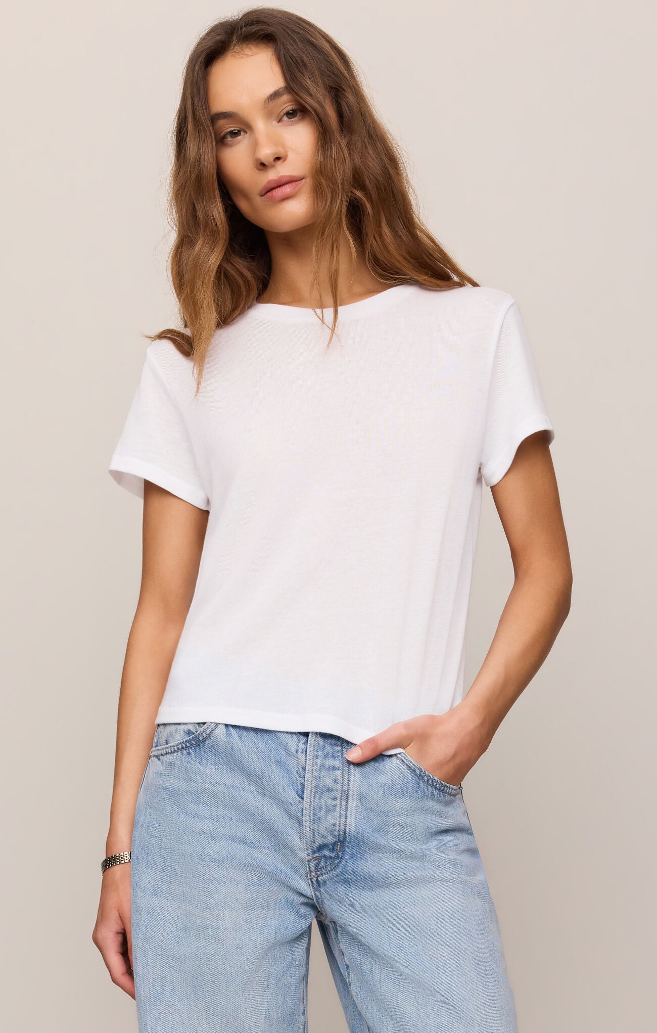 Tourist Jersey Tee | White