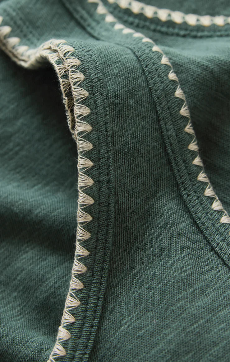 Z Supply | Julian Crochet Tank | Everglade