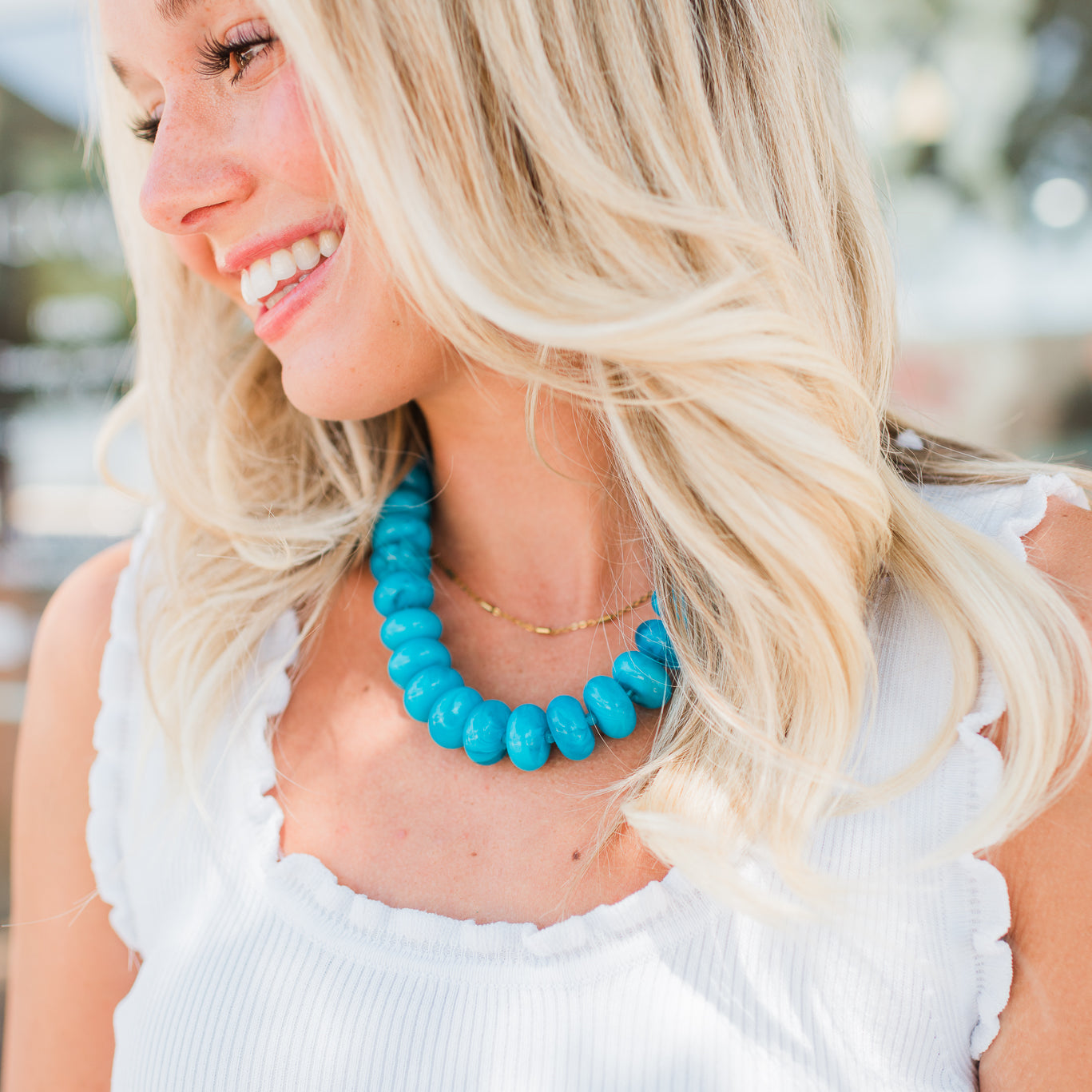 Necklace | Turquoise Pop
