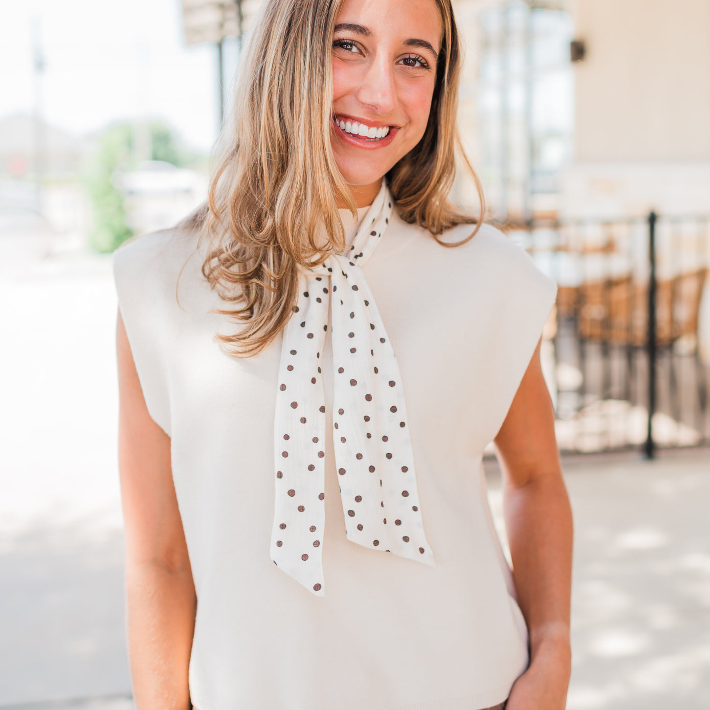 Camdyn Top | Ecru