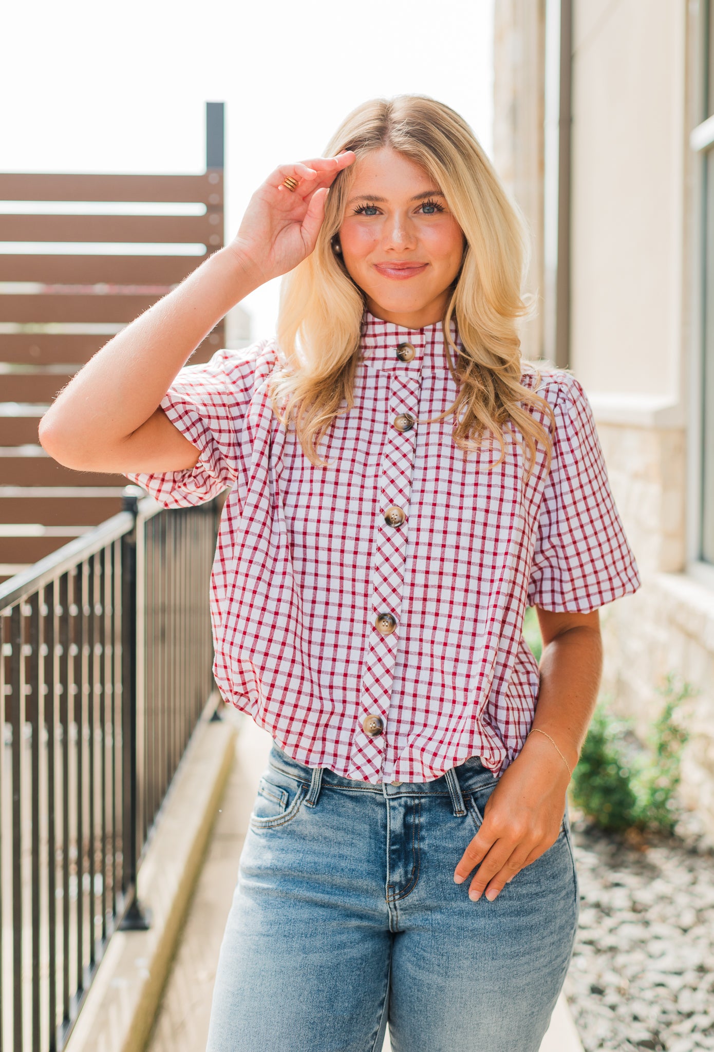 Syndie Top | Crimson