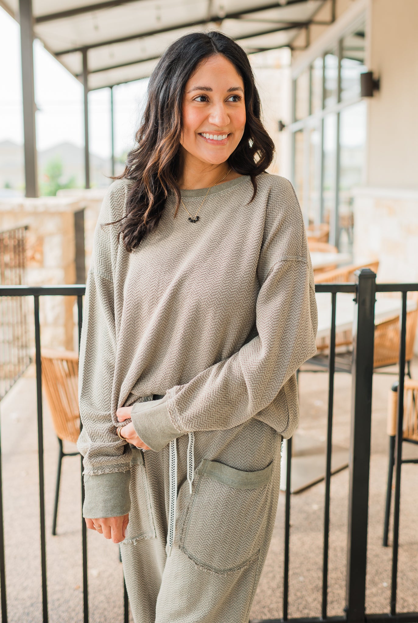 Lennon Pullover | Ash Olive