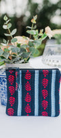 Small Quilted Pouch | Blue Americana