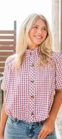 Syndie Top | Crimson