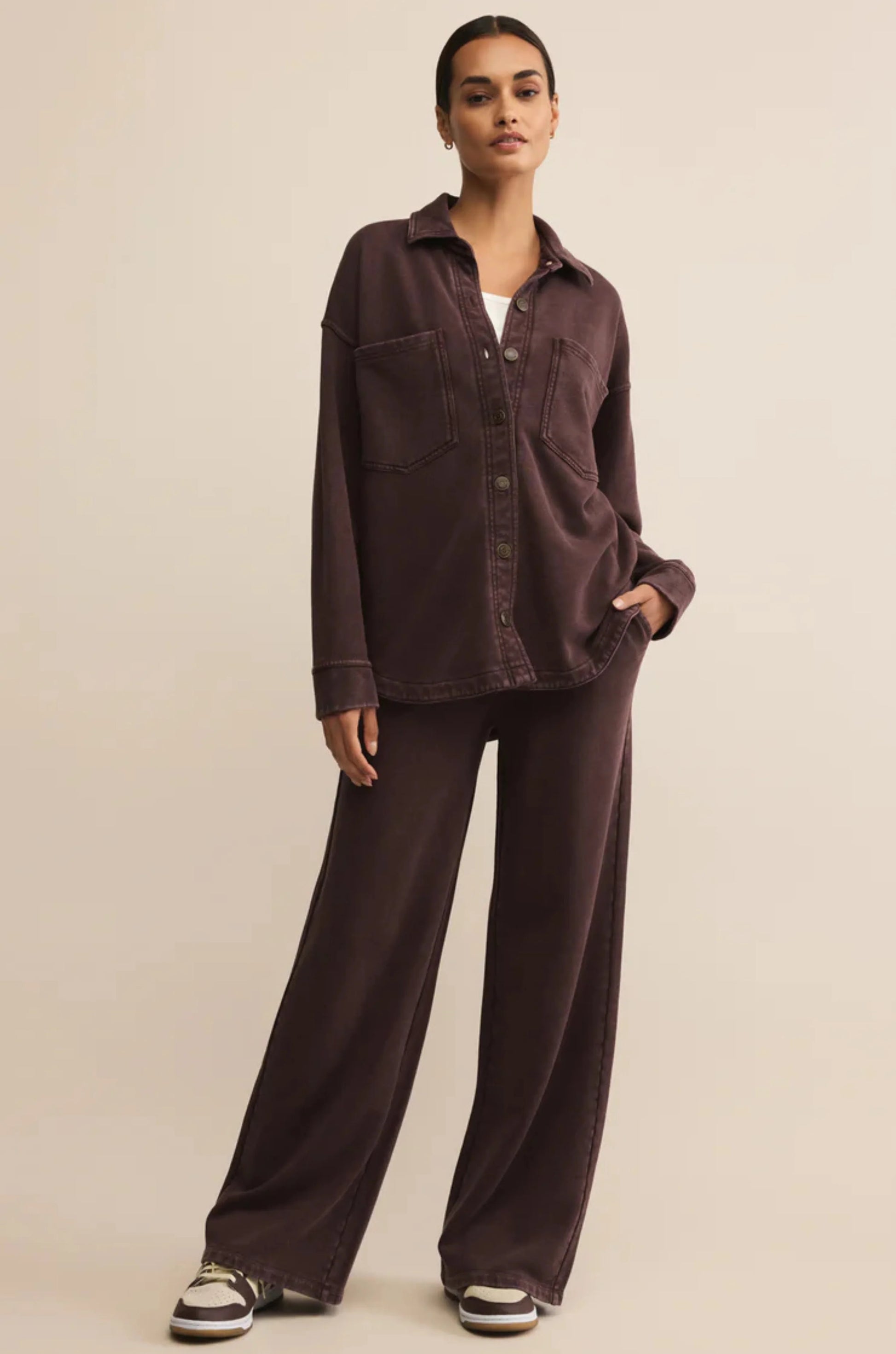 Hunter Knit Pant | Dark Chocolate