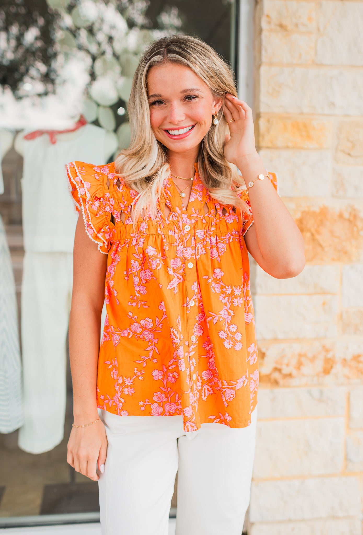 Scottsdale Top | Mixed Floral