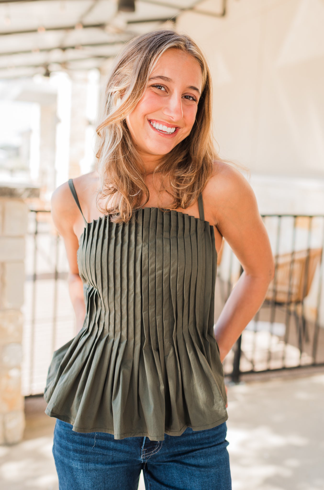Brooke Top | Olive