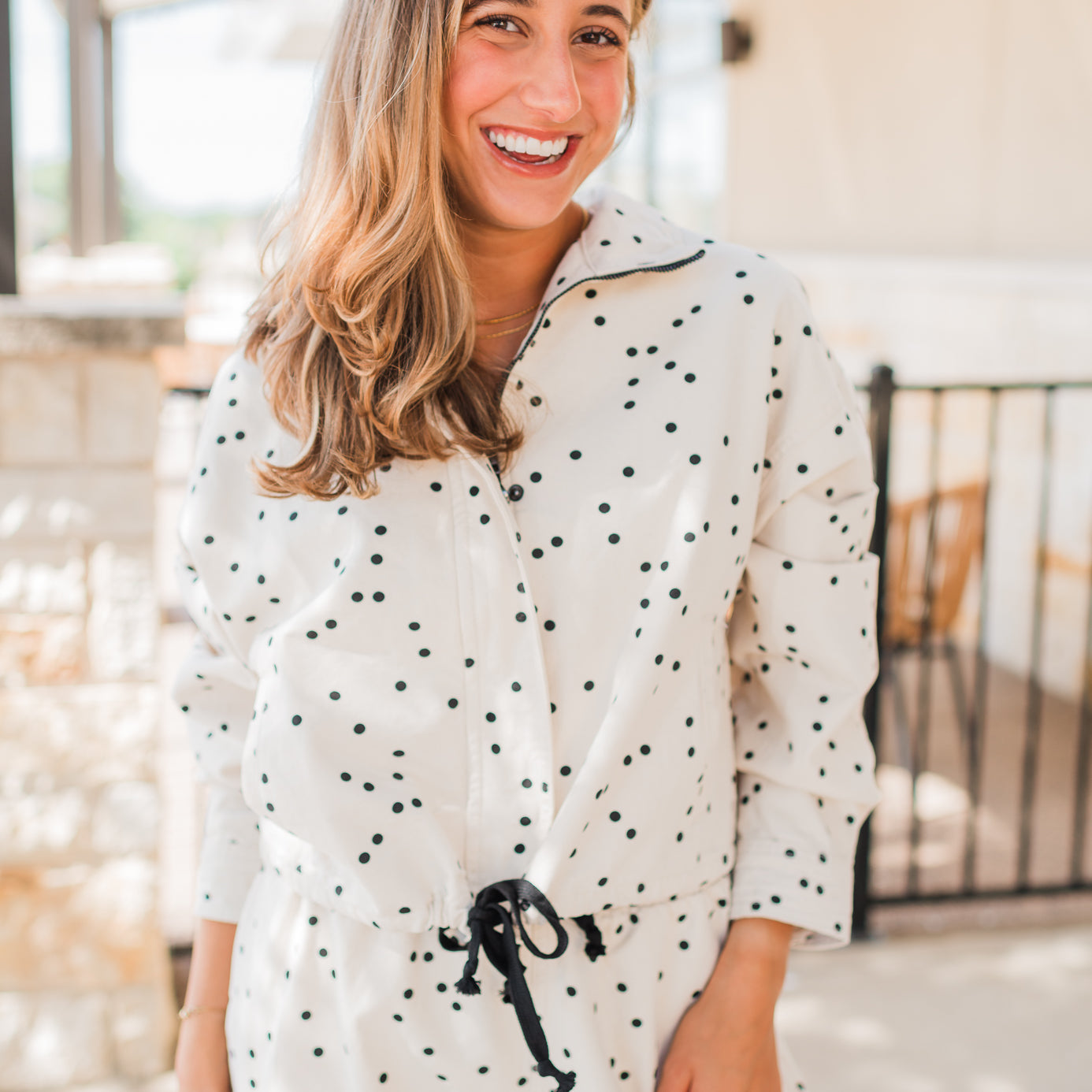 Sedona Jacket | Polka Dot