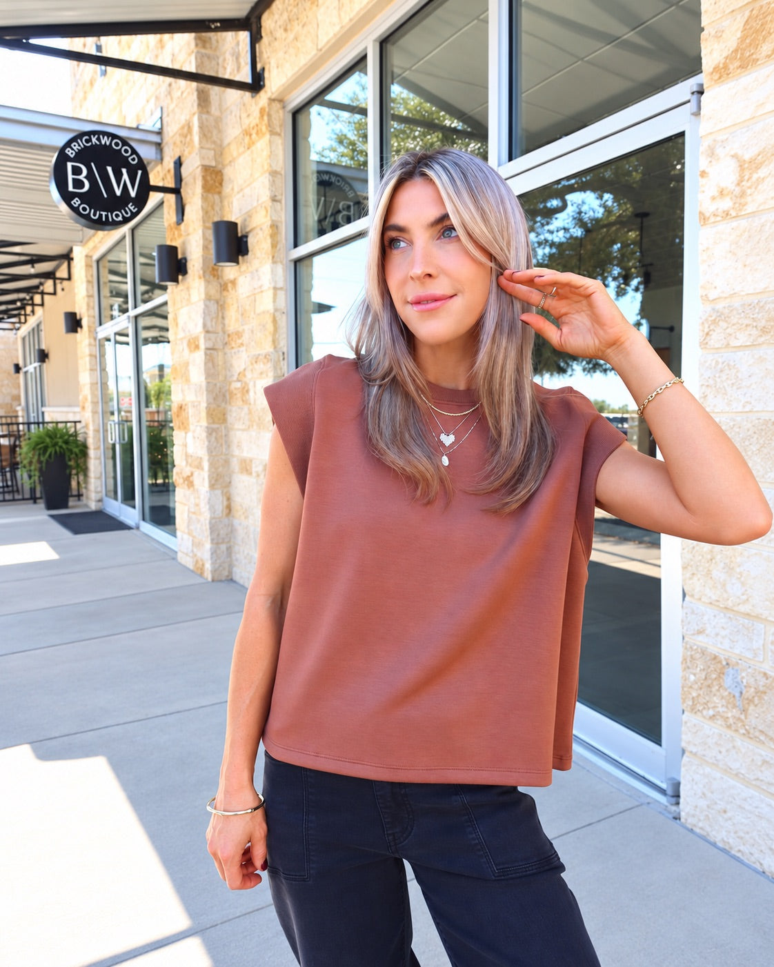 Mylie Top | Mocha