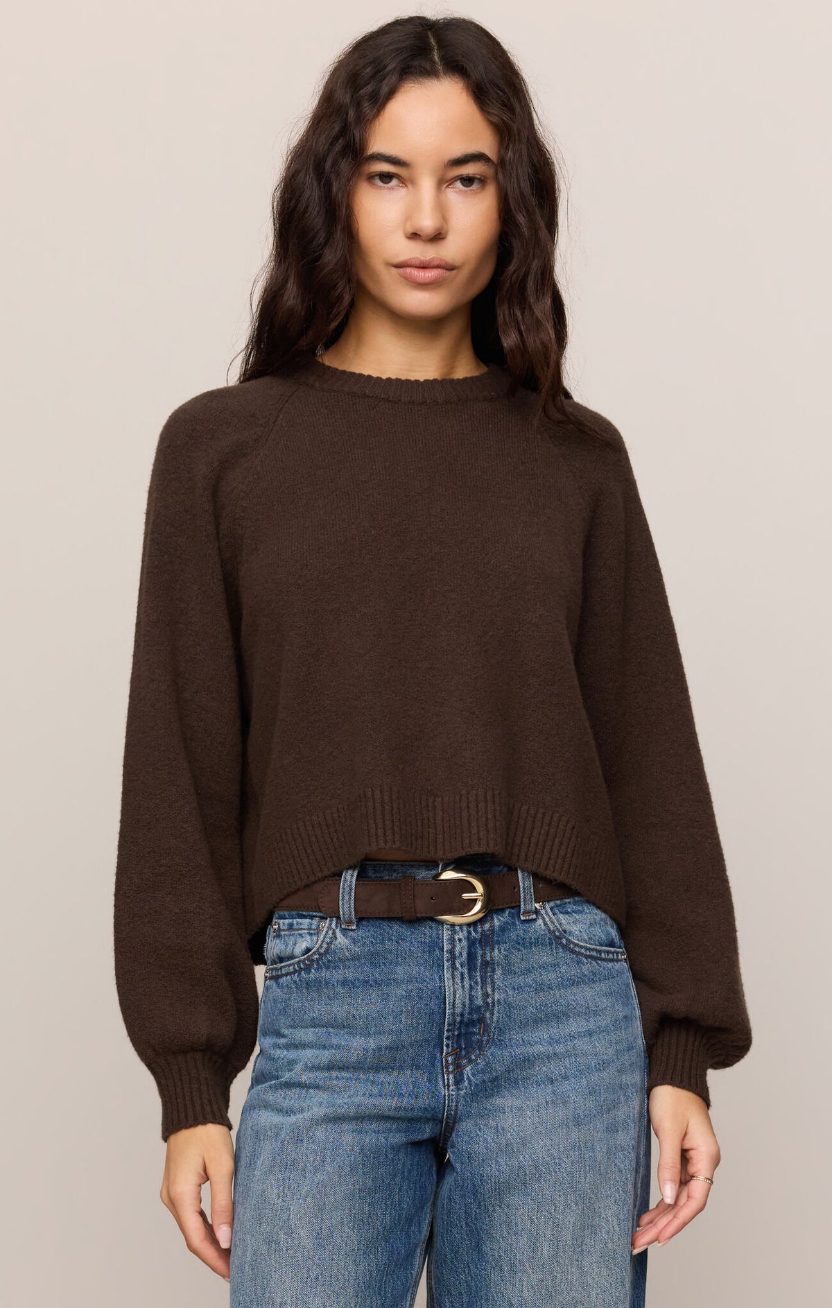 Z Supply | Coming Up Sweater | Dark Chocolate