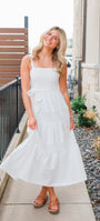 San Clemente Dress | White