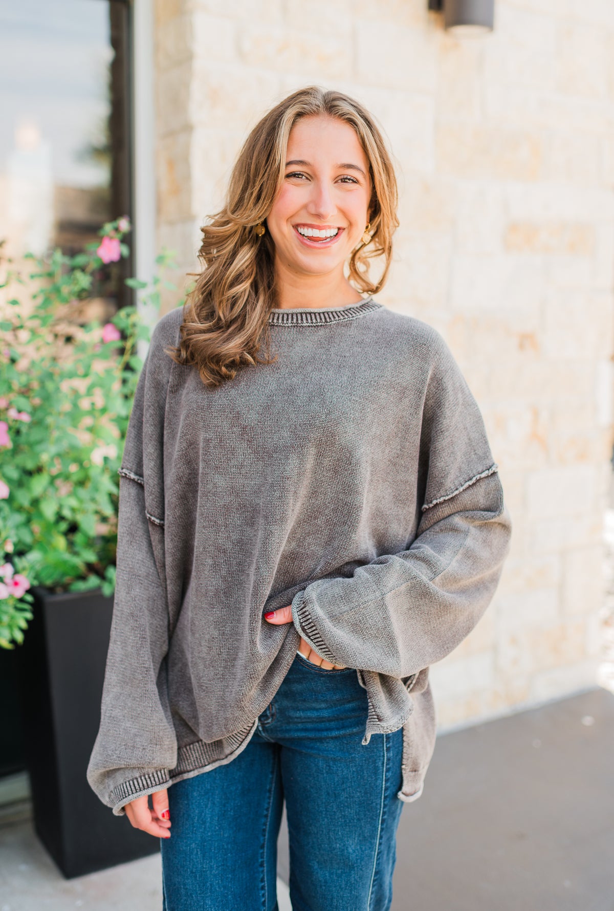 Jules Sweater | Dark Cocoa