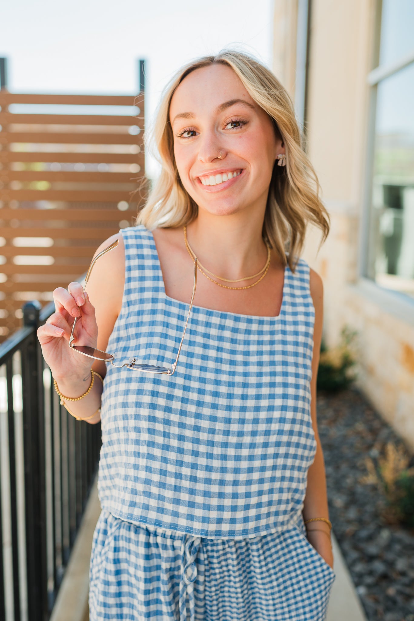 Sedona Set | Blue Gingham