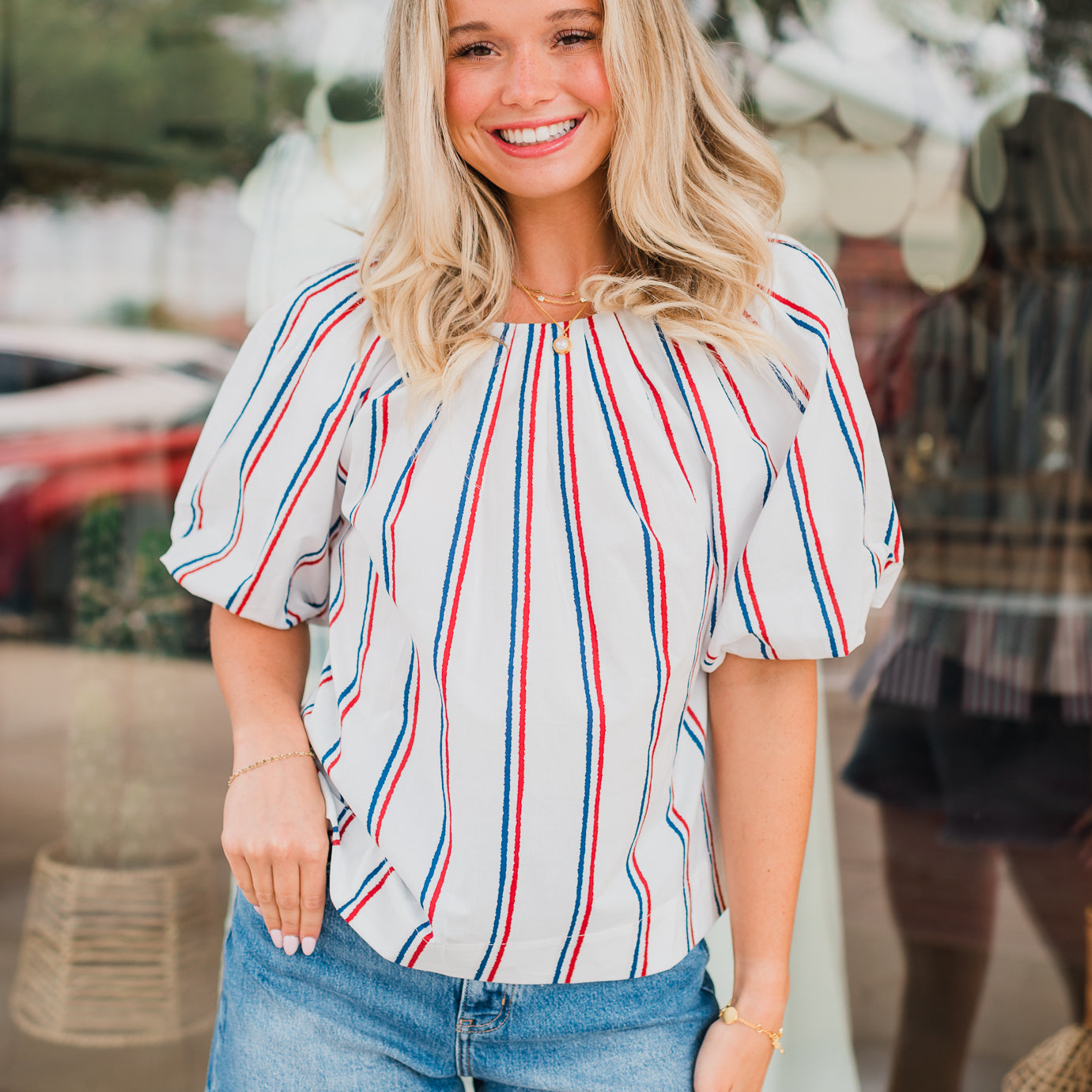 American Honey Top | Stripe