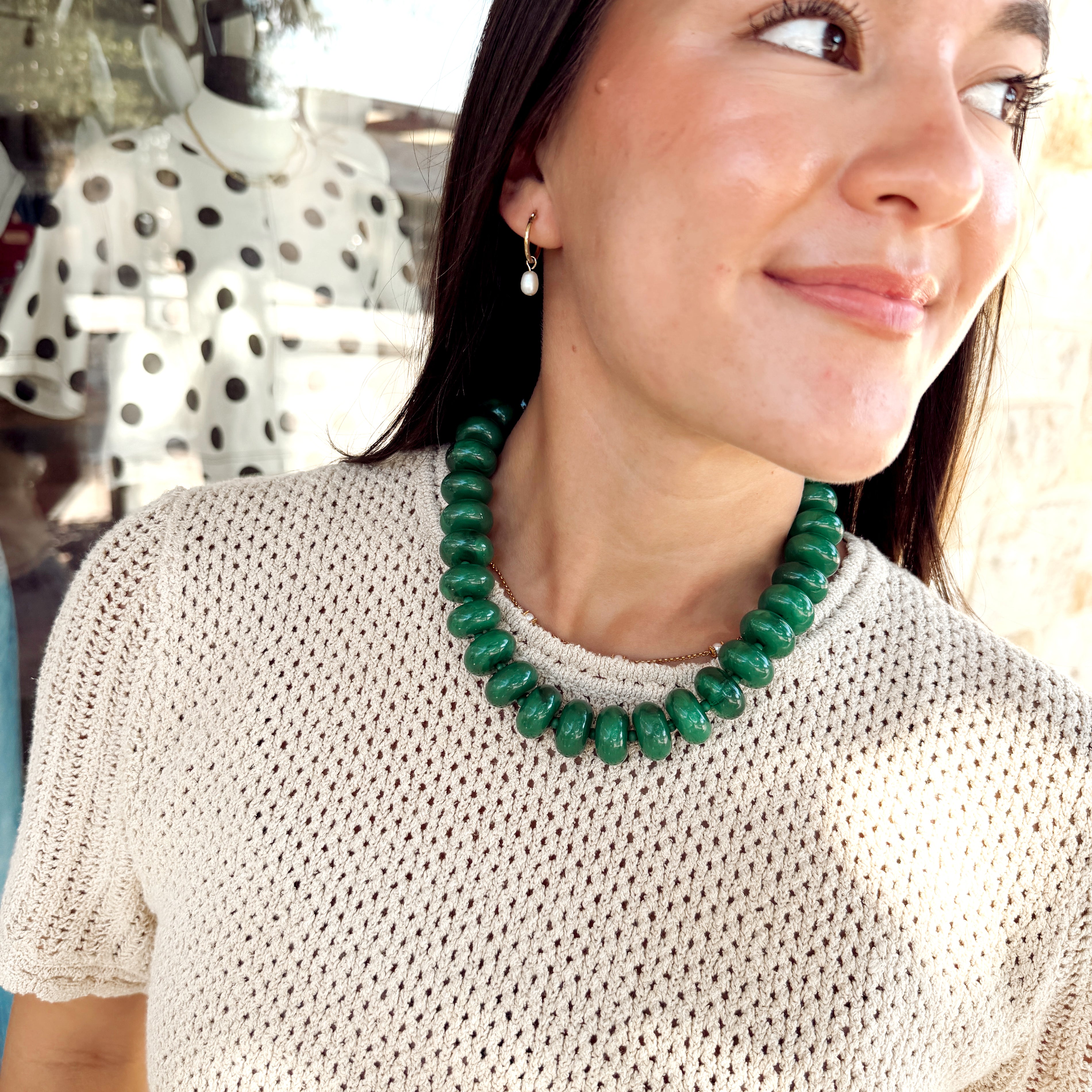 Necklace | Kelly Green