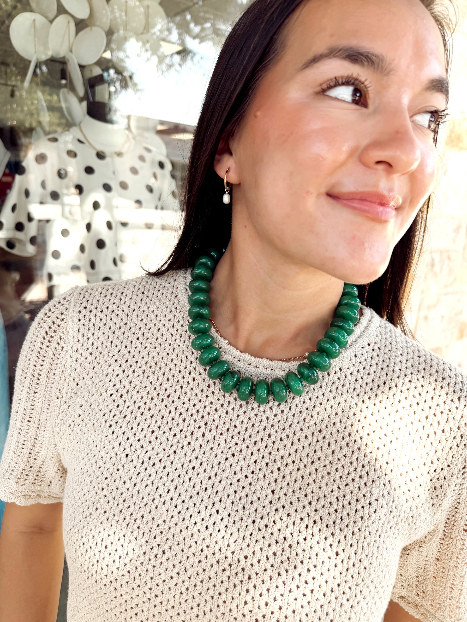 Necklace | Kelly Green